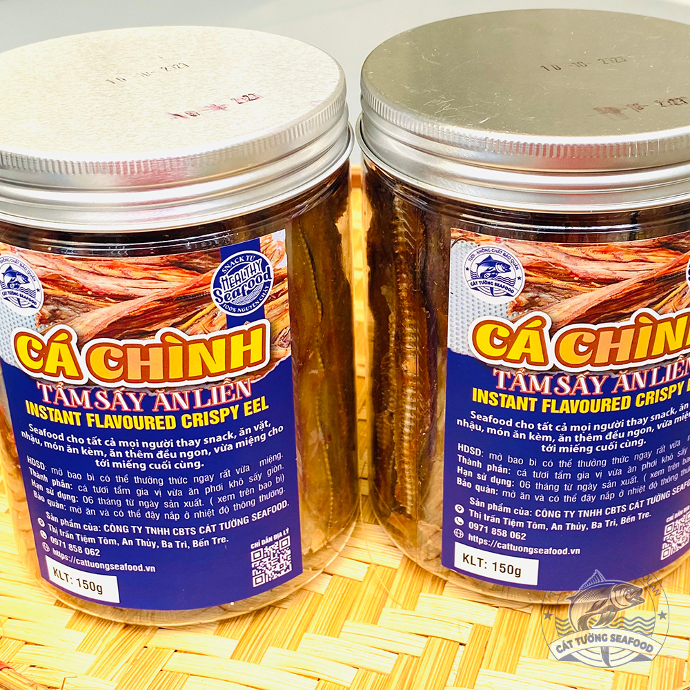 Cá chình tẩm sấy ăn liền (150gram)